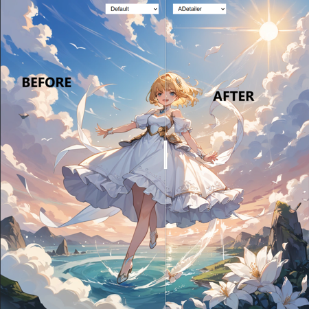 ULTRA DETAILER - Detail Daemon + Upscale + ADetailer版本v1.0 (ID: 1050565)