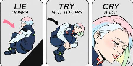 Meme: Lie Down | Try Not To Cry | Cry A Lot - PonyXL