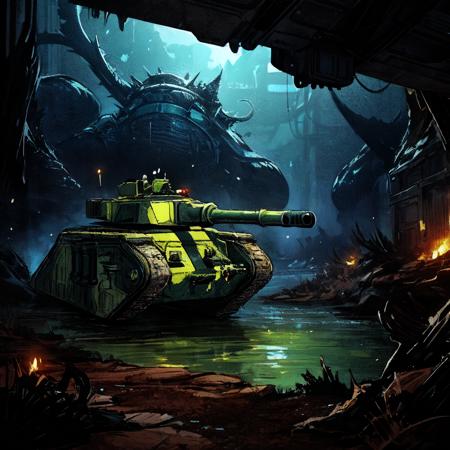 Leman Russ Battle Tank - Warhammer 40,000版本Leman Russ Battle Tank - Warhammer 40,000 (ID: 355752)
