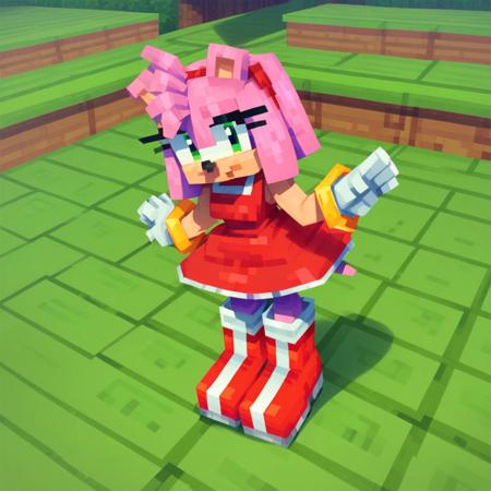 Amy rose [Minecraft version]