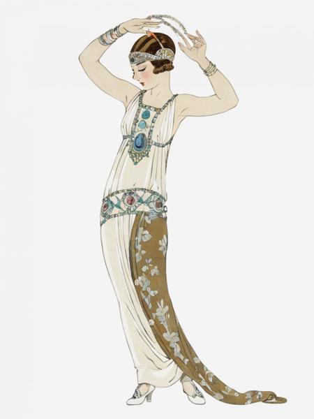 George Barbier style lora