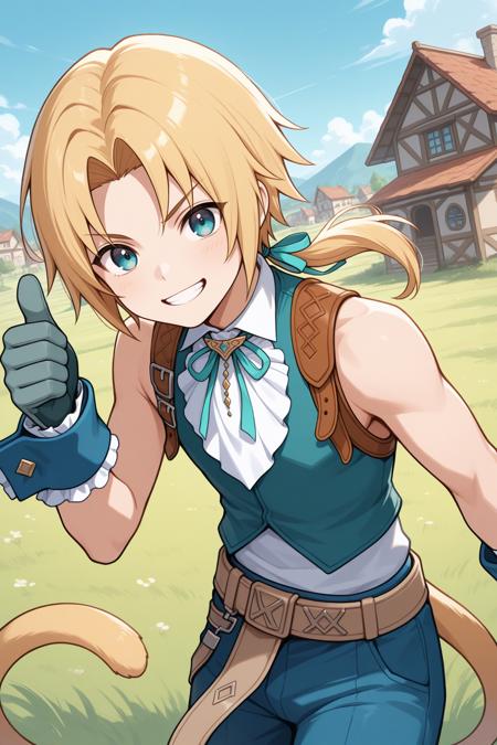 Zidane Tribal/ジタン・トライバル (Final Fantasy IX) SDXL LoRA [Illustrious]版本v1 (Illustrious) (Illustrious)