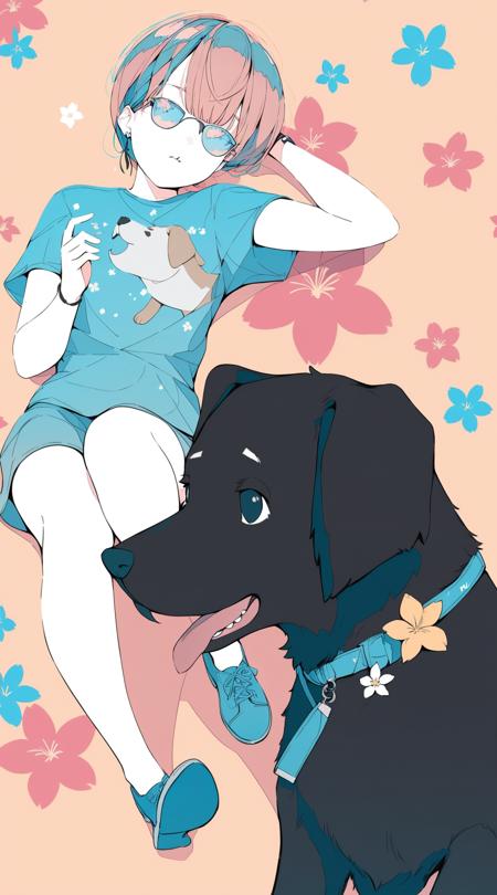 summer illustration| 夏日多巴胺插画风格 Animagine XL