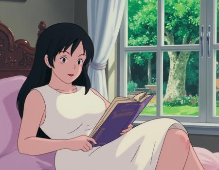 Kiki's Delivery Service (studio Ghibli style)