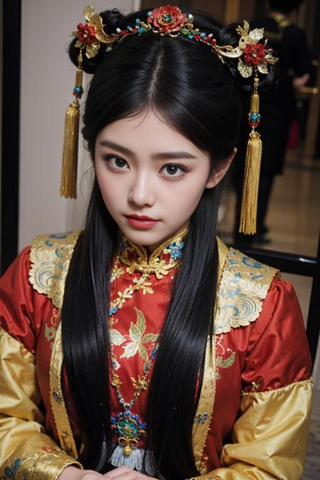 清代女性旗装