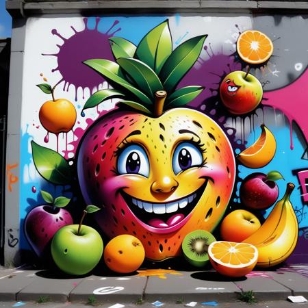 GraffitiStyle (SDXL+Pony)