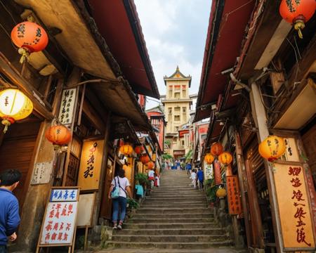 Jiufen Taiwan -九份-台灣東北角