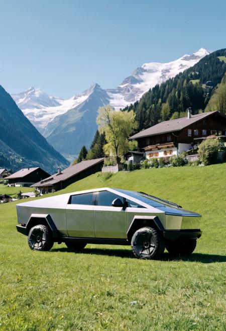 Tesla Cybertruck SDXL