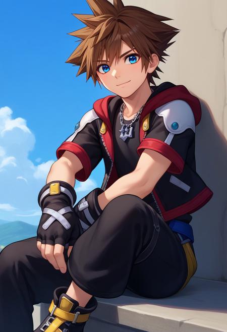 Sora - Kingdom Hearts - Pony + Illustrious