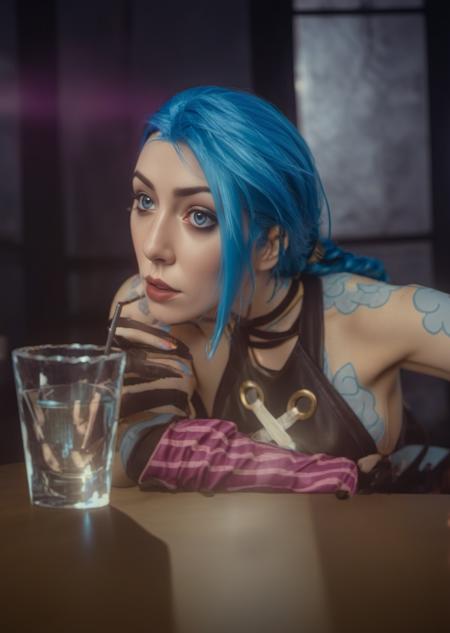 Jinx - Arcane - League of Legends - Flux1.D & Realistic SDXL