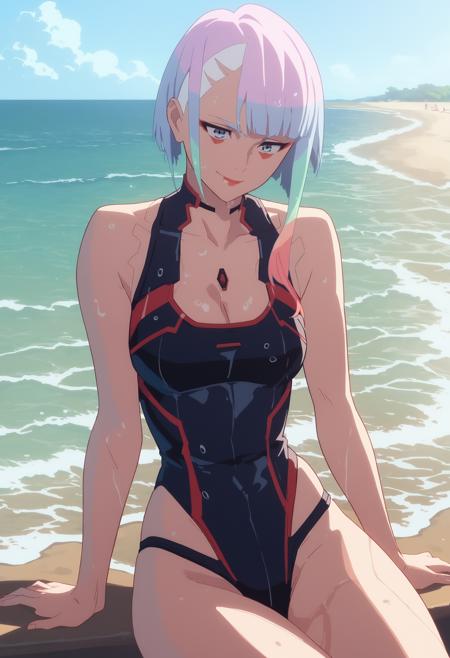 Lucy (Lucyna Kushinada) - Cyberpunk: Edgerunners - PonyDiffusion XL