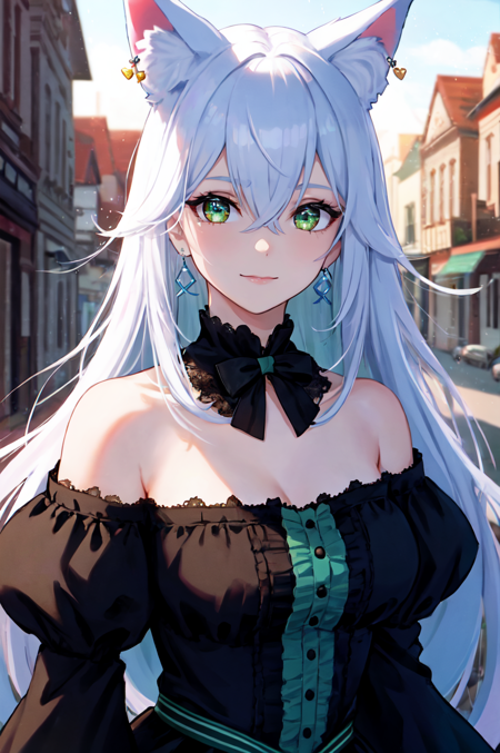 Victorian Fox Girl Set (Textual Inversion)