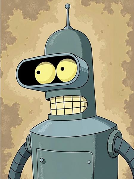 Bender (Futurama) - Flux.D版本V1 (ID: 840021)
