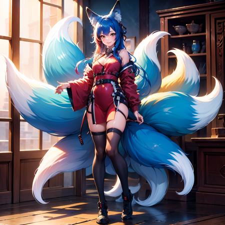 九尾狐女孩 Nine tailed Fox Girl