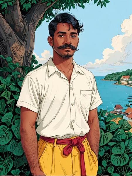Modern Illustration Portrait