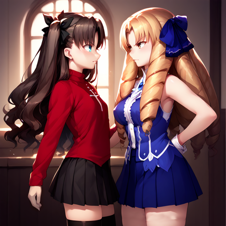 Astraea-Luviagelita edelfelt Fate Grand Order and luviagelita edelfeltXRin Tohsaka Lora (pony)
