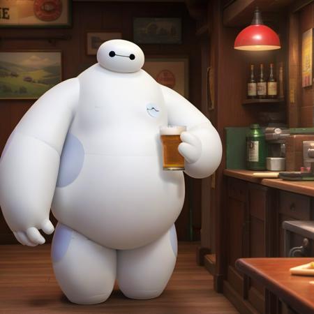Baymax - Big Hero 6 - no armor - SDXL版本v1.0 (ID: 351276)