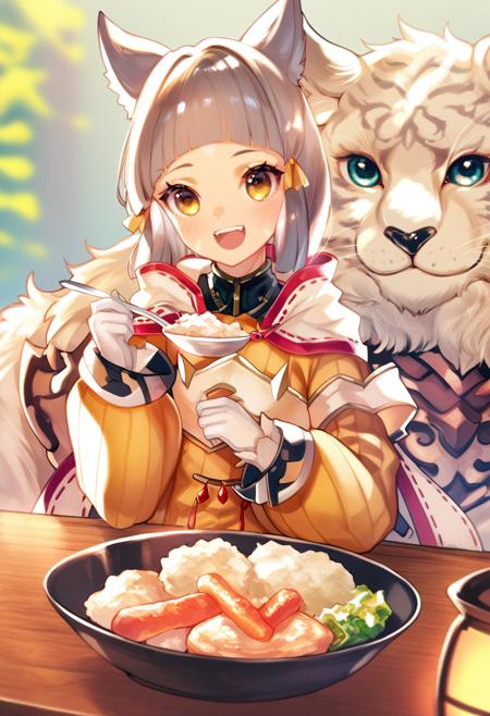 Xenoblade Chronicles 2 - Nia and Dromarch (ニア &  ビャッコ) PonyXL