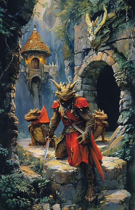 style of Clyde Caldwell [SDXL] 182