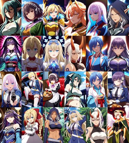 The Demon Sword Master of Excalibur Academy - Characterpack - SDXL版本v1.0 (ID: 333253)