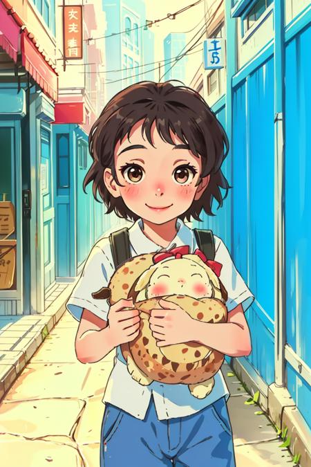 Madogiwa no Totto-chan anime style