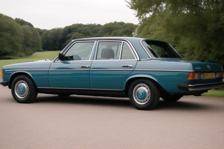 Mercedes Benz W123 - German classic saloon car