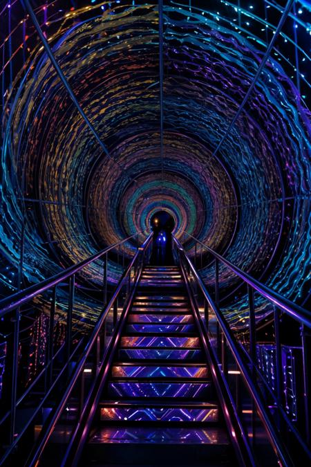 Light Tunnel | Rainbow Tunnel