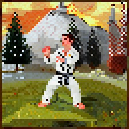 Minecraft Painting Style
