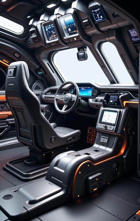 Sci-Fi Interior Space