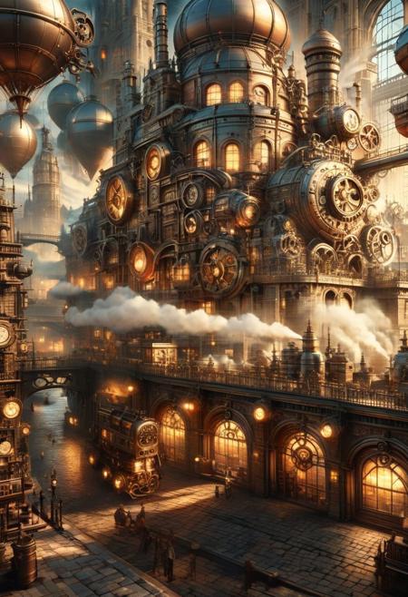 Steampunk Concept Art - XL