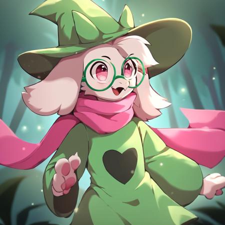 Ralsei [B/W] (Deltarune) (Pony SDXL)