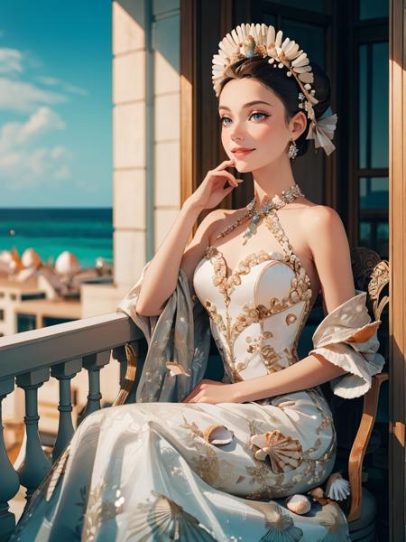 Sandy Toes and Seashell Smiles - Gown 8