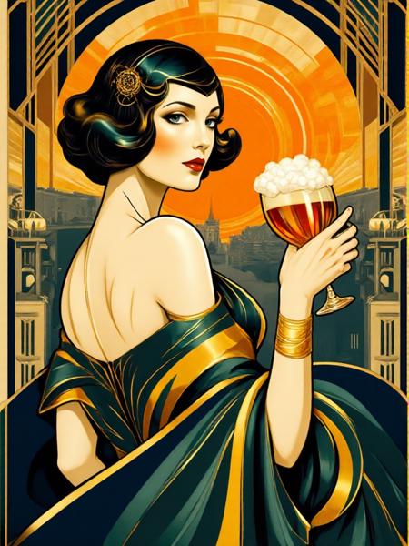Art Deco Style - Flux1.D