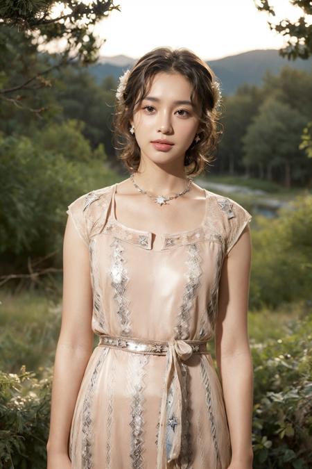 tulle lace dress (薄紗蕾絲洋裝)