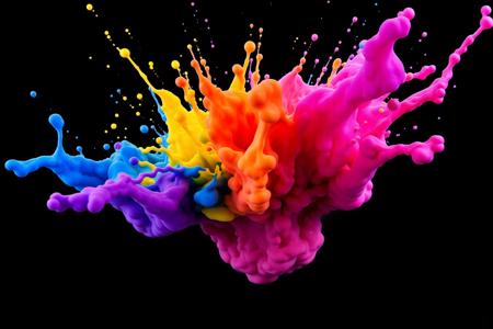 Special Effects of Dissolving Colored Ink | Flux Visual Aesthetics