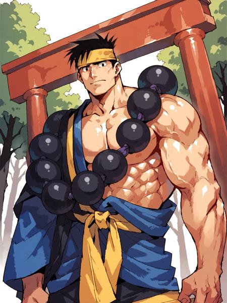 Gaira Caffeine / Kafuin - Samurai Shodown - PDXL版本V1 (ID: 1018272)