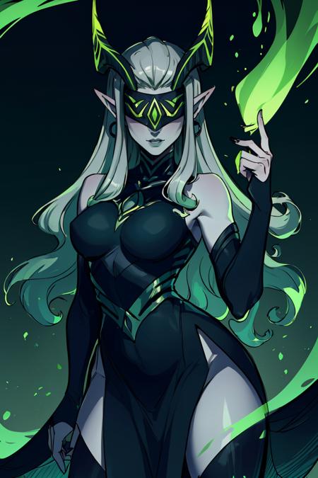 Shemira: Corpse Queen | Corpsemaker (AFK Arena) [Pony & SD1.5]版本v1.0 (ID: 179400)