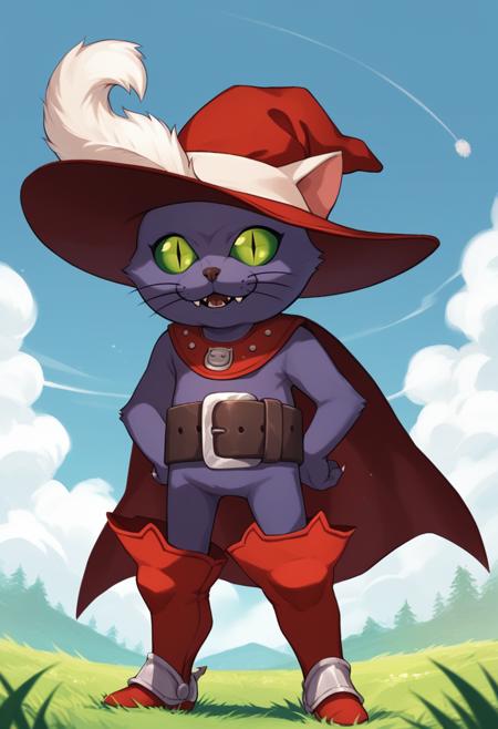 Cait Sith (Shin Megami Tensei / Persona) [Pony Diffusion]版本v1.0 (ID: 547800)