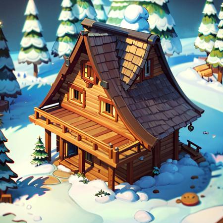 Stylized Setting (Isometric) SDXL & SD1.5