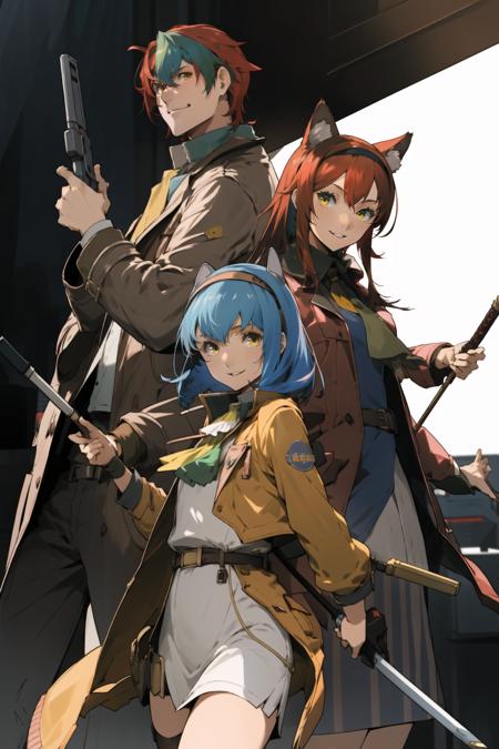 Style of Enami Katsumi in Zero no kiseki & Kuro no kiseki