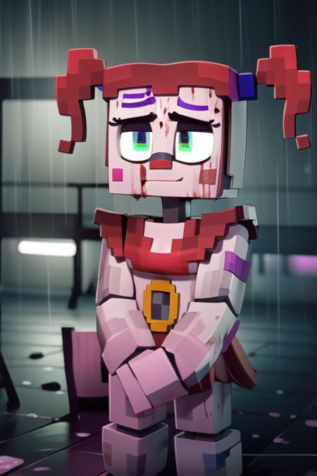Circus Baby ZAMination Fazbear and Friends Minecraft /  FNAF / Five Nights at Freddy's  Pony+1.5
