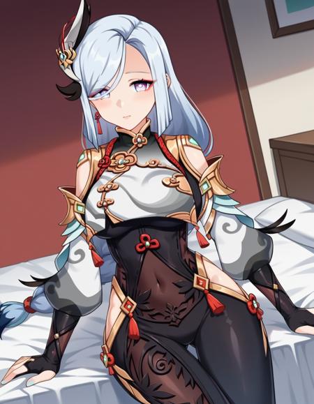 Shenhe (申鶴) (申鹤) - Genshin Impact (原神)版本ingame (ID: 423671)