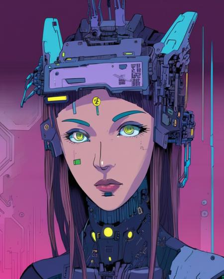 Cyberpunk Anime Style