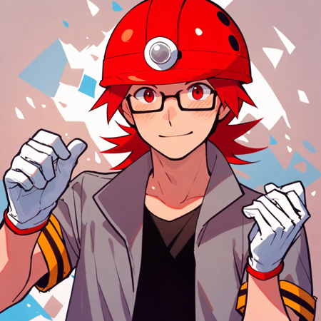 (Pony Diffusion XL) Roark (Pokemon)