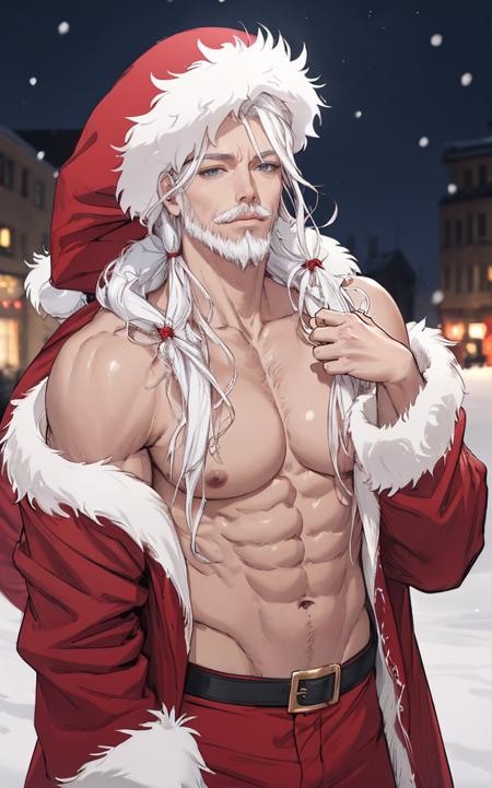 Sexy Santa Clause | Merry Christmas | Bara Concept
