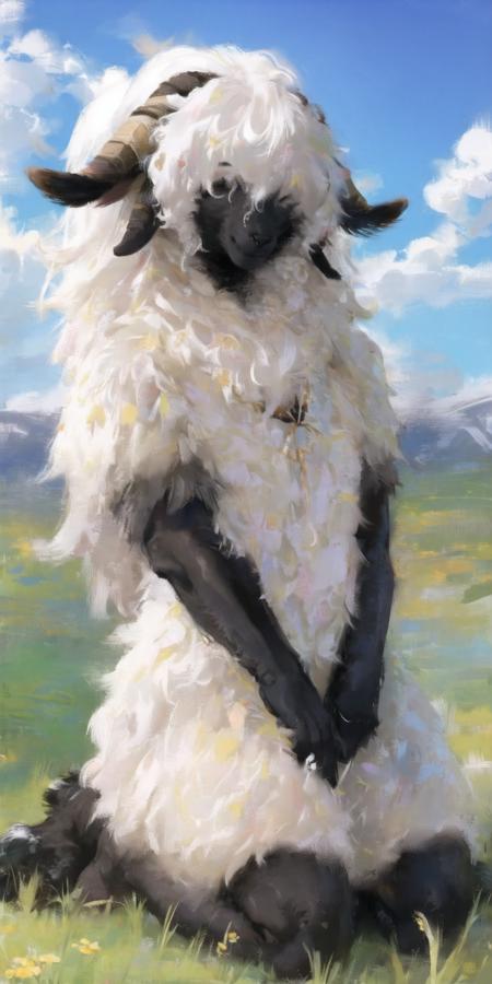 The Valais Blacknose  LoRA |blacknose sheep