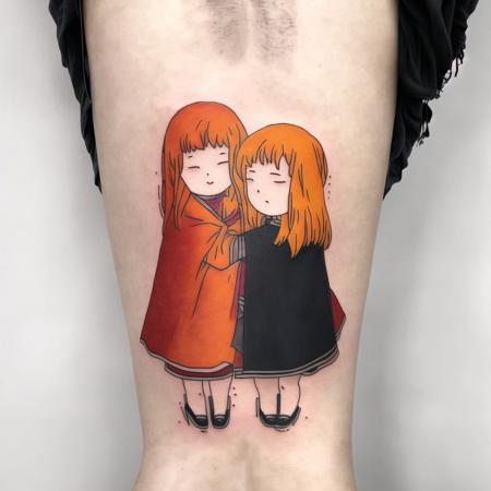 Anime tattoo