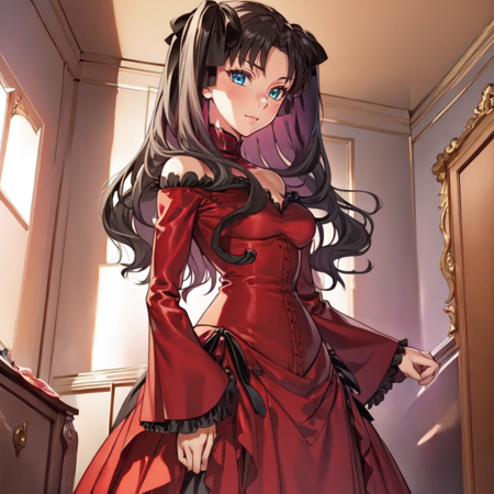 Rin tohsaka  LORA and(Pony)  from fate stay night visual novel