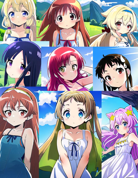 [EXPERIMENTAL] 150 Anime Characters in 1 LORA - Kirai NAI TRAINED