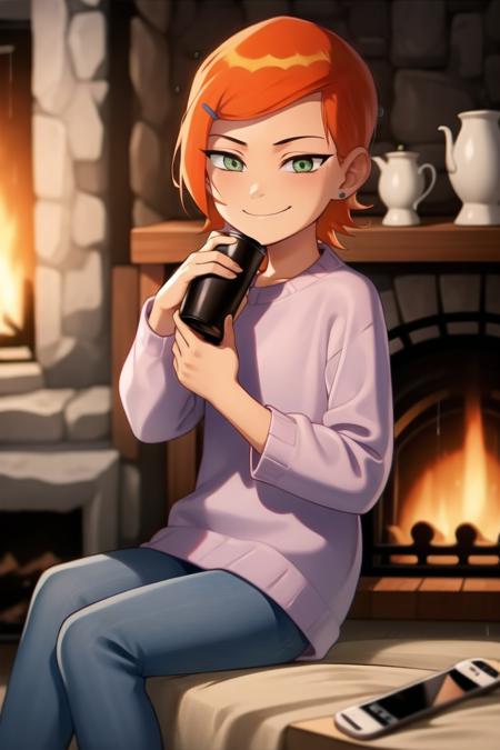 Gwendolyn Tennyson (Lucky Girl) - Ben 10